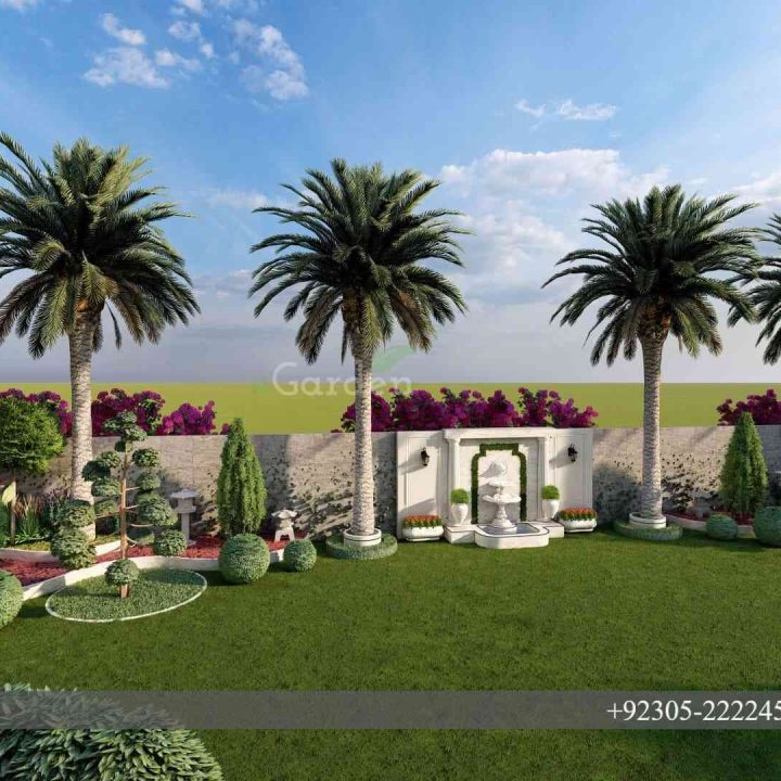 farmhouse landscape design Pakistan