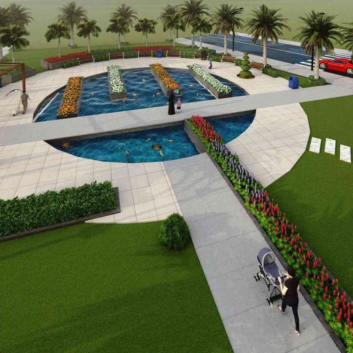 Elegant Hardscape Features by eGarden