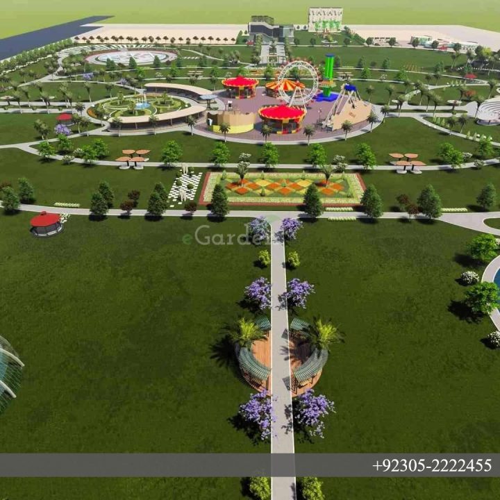 Jinnah Theme Park Jhang entrance design