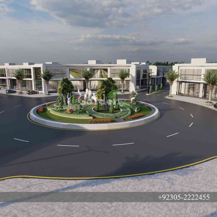 Sundar Business Park Landscape Design by eGarden